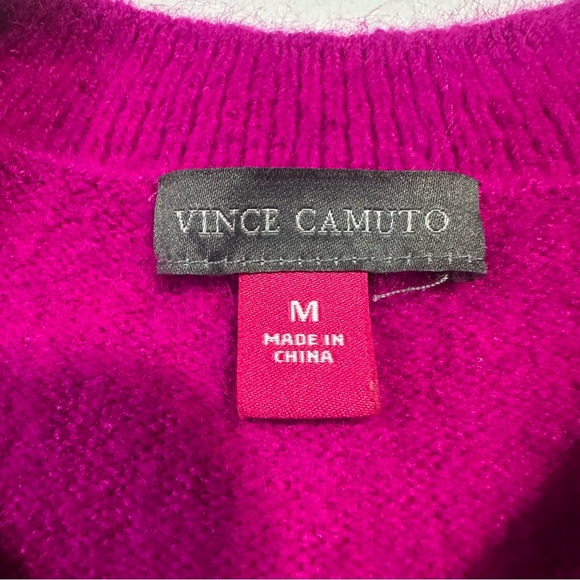 Vince Camuto Fuchsia Knit Top - Picture 2 of 3
